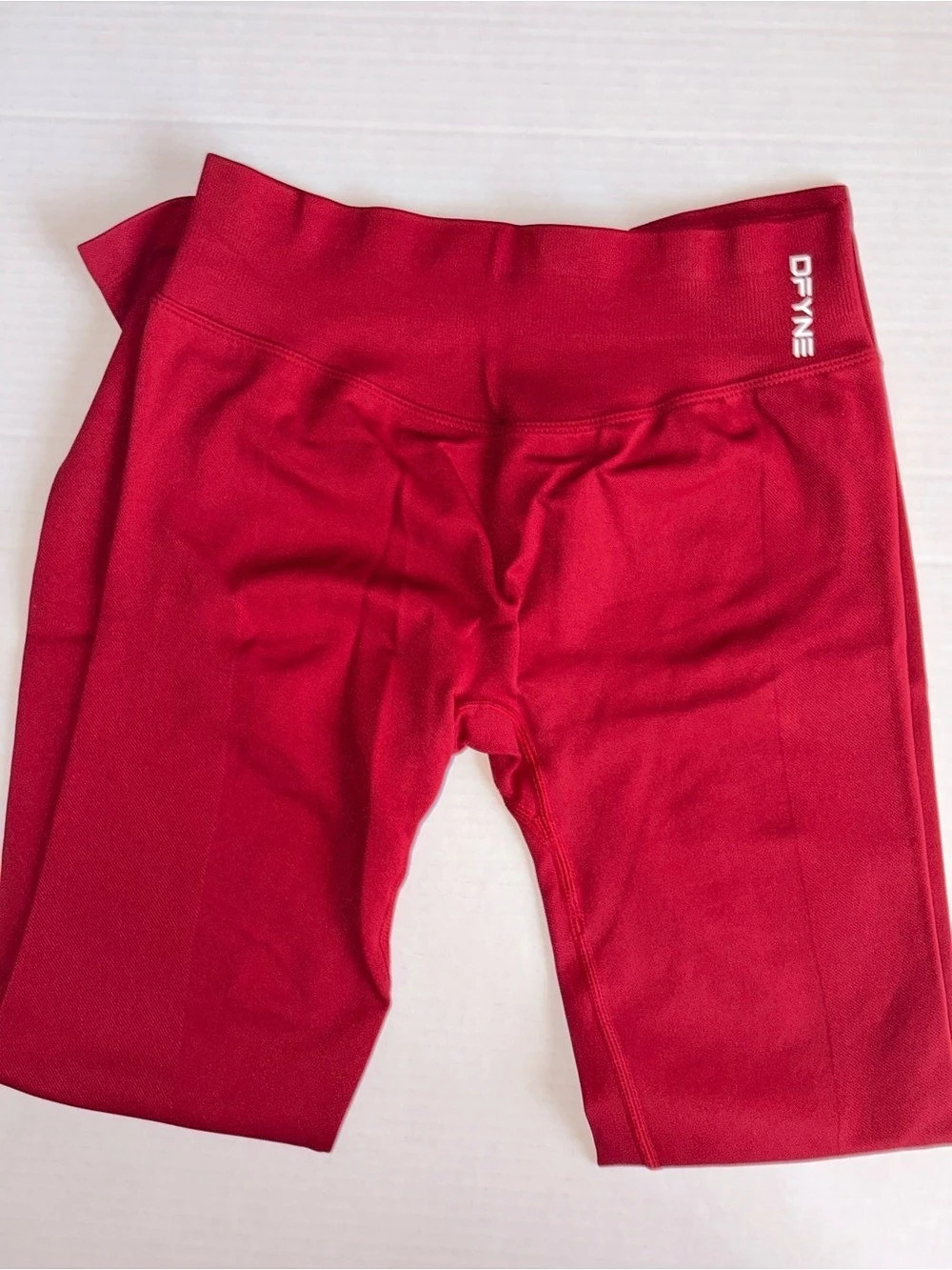 DFYNE Impact Leggings Red